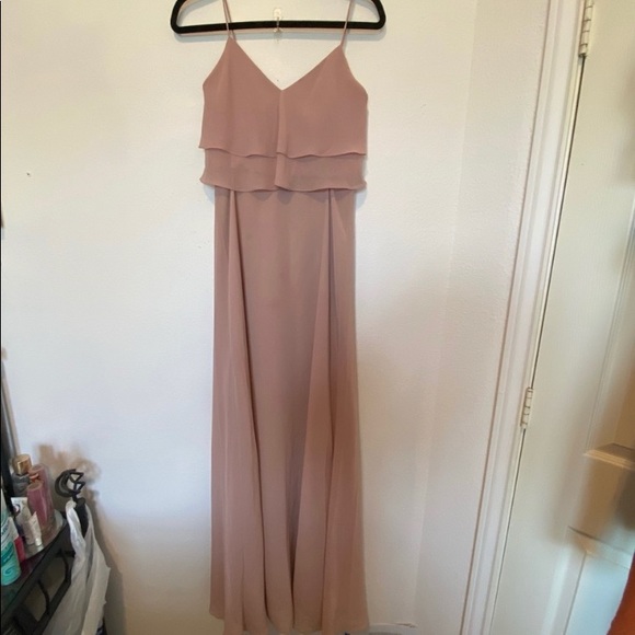 Jenny Yoo Charlie Ruffle bridesmaids maxi dress - Picture 2 of 6